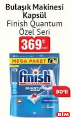 FİNİSH QUANTUM ÖZEL SERİ BULAŞIK MAKİNESİ TABLETİ 80'Lİ fiyat ve kampanya bilgisi